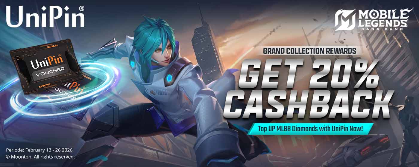 Enjoy Up to 20% Cashback on MLBB Top-Ups – Grand Collection Phase 2 (US)